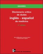 Diccionario Critico De Dudas Ingles-español De Medicina