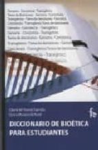 Diccionario De Bioetica Para Estudiantes PDF