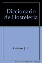 Diccionario De Hosteleria
