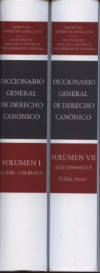 Diccionario General De Derecho Canonico