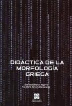 Didactica De La Morfologia Griega