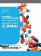 Diplomado Sanitario/enfermera Del Servicio De Salud De La Comunid Ad De Madrid. Sermas. Temario
