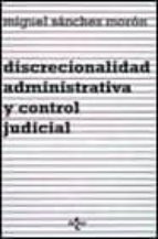 Discrecionalidad Administrativa Y Control Judicial PDF