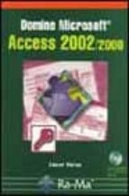 Domine Microsoft Access 2002/2000