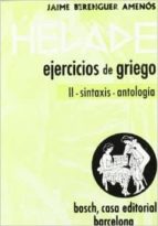 Ejercicios De Griego 2: Sintasis Antologia