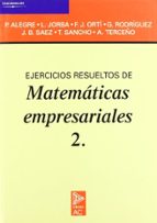 Ejercicios Resueltos De Matematicas Empresariales 2