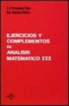 Ejercicios Y Complementos De Analisis Matematico PDF