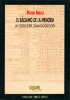 El Balsamo De La Memoria: Un Estudio Sobre Comunicacion Escrita PDF