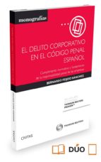 El Delito Corporativo En El Código Penal Español