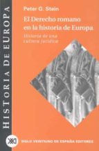 El Derecho Romano En La Historia De Europa