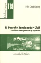 El Derecho Sancionador Civil. Consideraciones Generales Y Supuest Os PDF
