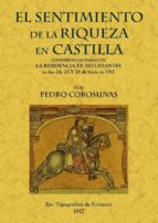 El Sentimiento De La Riqueza En Castilla PDF