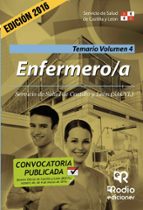 Enfermero/a. Temario: Volumen 4. Servicio De Salud De Castilla Y Leon