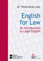 English For Law: An Introduction To Legal English