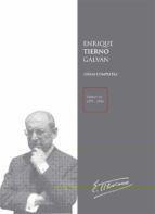 Enrique Tierno Galvan Obras Completas: Tomo Vi-19
