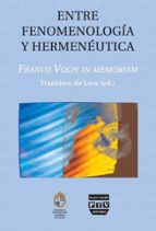 Entre Fenomenologia Y Hermeneutica PDF