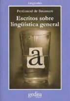 Escritos Sobre Lingüistica General PDF
