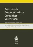 Estatuto De Autonomia De La Comunitat Valenciana 2016 PDF