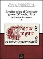 Estudios Sobre El Cancionero General Valencia 1511
