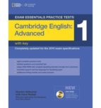 Exam Essentials: Cambridge Advanced Practice Tests 1 W/key + Dvd-rom