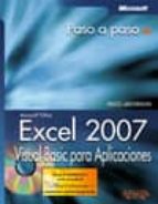Excel 2007: Visual Basic Para Aplicaciones