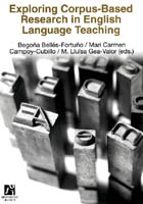Exploring Corpus-based Research In Inglish Language Teaching