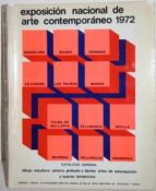 Exposición Nacional De Arte Contemporáneo. Pintura/escultura/dibujo Y Artes De Estampación. Catálogo General 1972