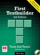 First Testbuilder Student S Pack With Key 3ªed