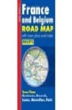 France And Belgium Road Map