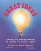 Great Ideas Student´s Book: Listening And Speaking Activities For Student´s Of American English