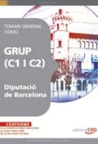 Grup Diputacio De Barcelona. Temari Comu