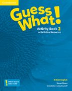 Guess What! 2 Activity Book With Online Resources