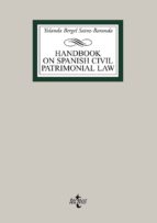 Hand Book On Spanish Patrimonial Law