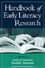 Handbook Of Early Literacy Development
