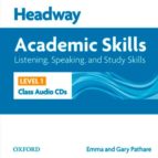 Headway Academic Skills 1 Listening And Speaking Class Audio Cds PDF