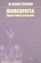 Homeopatia, Materia Medica Comparada