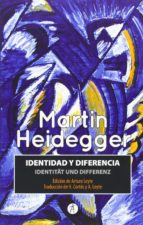 Identidad Y Diferencia; Identitat Und Diferenz PDF