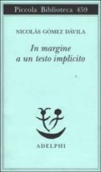 In Margine A Un Testo Implicito PDF