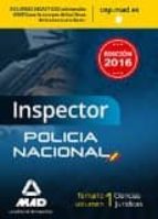 Inspector De Policía Nacional. Temario Volumen 1 Ciencias Juridicas PDF