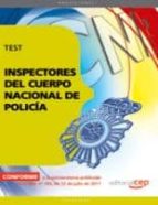 Inspectores Del Cuerpo Nacional De Policia. Test