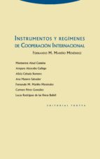 Instrumentos Y Regimenes De Cooperacion Internacional
