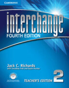 Interchange Level 2 Teacher S Edition With Assessment Audio Cd/cd-rom