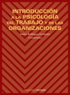 Introduccion A La Psicologia Del Trabajo Y De Las Organizaciones PDF