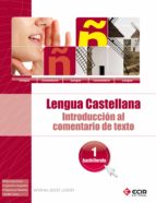 Introduccion Comentario Texto Lengua Española 1º Bachillerato PDF