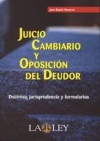 Juicio Cambiario Y Oposicion Del Deudor