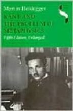 Kant And The Problem Of Metaphysics PDF