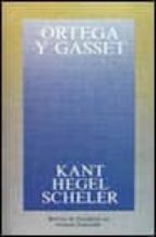Kant, Hegel, Scheler