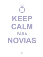 Keep Calm, Para Novias