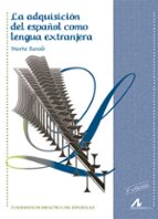 La Adquisicion Del Español Como Lengua Extranjera PDF
