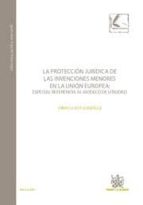 La Proteccion Juridica De Las Invenciones Menores En La Union Eur Opea: Especial Referencia Al Modelo De Utilidad